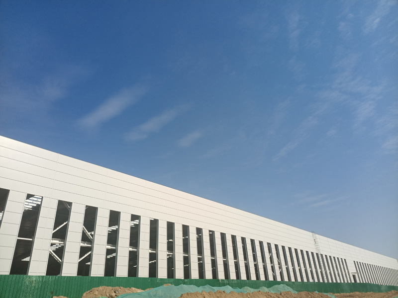 潔凈板鋼構(gòu)車間景縣工程